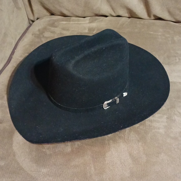 Bailey men's black angora blends hat